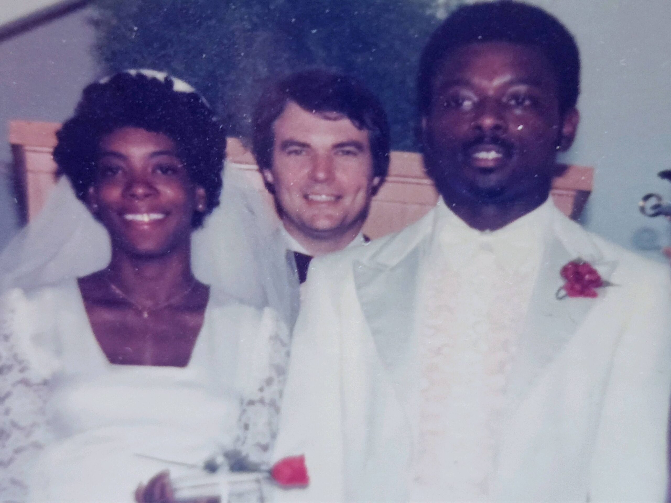 Dr. Johnnie & Ms. Dee Blount on their wedding day